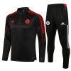FC Bayern de Múnich Dark Sudadera De Entrenamiento Trajes 2022/23 Gris Quarter-Zip - Niño